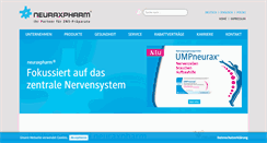 Desktop Screenshot of neuraxpharm.de